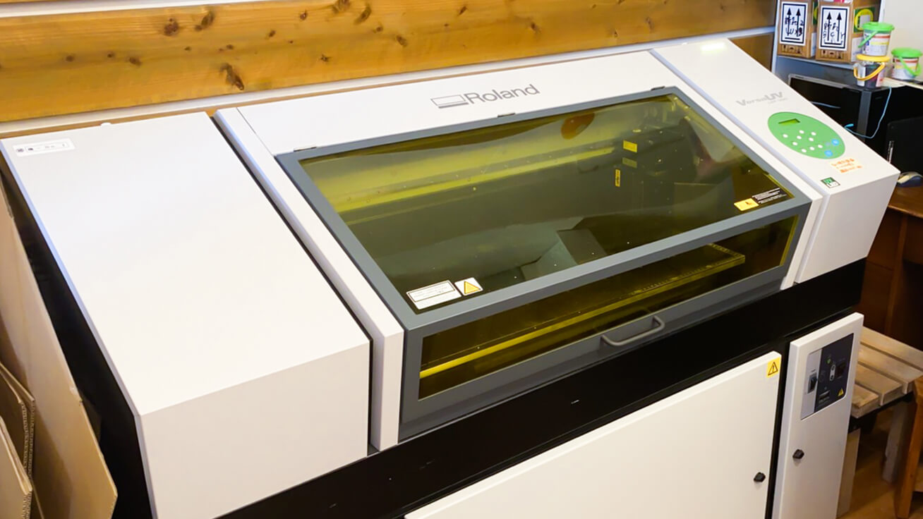 The LEF-300 UV printer