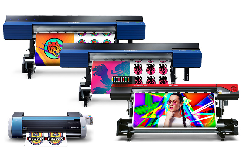 Roland DG Inkjet Printers for Canopy Printers
